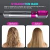 5 in 1 Hot Air Styler Hair Dryer Comb Multifunctional Styling Tool for Curly Hair Machine for Straightening Curling Drying Combing Scalp Massage Styling - Image 2
